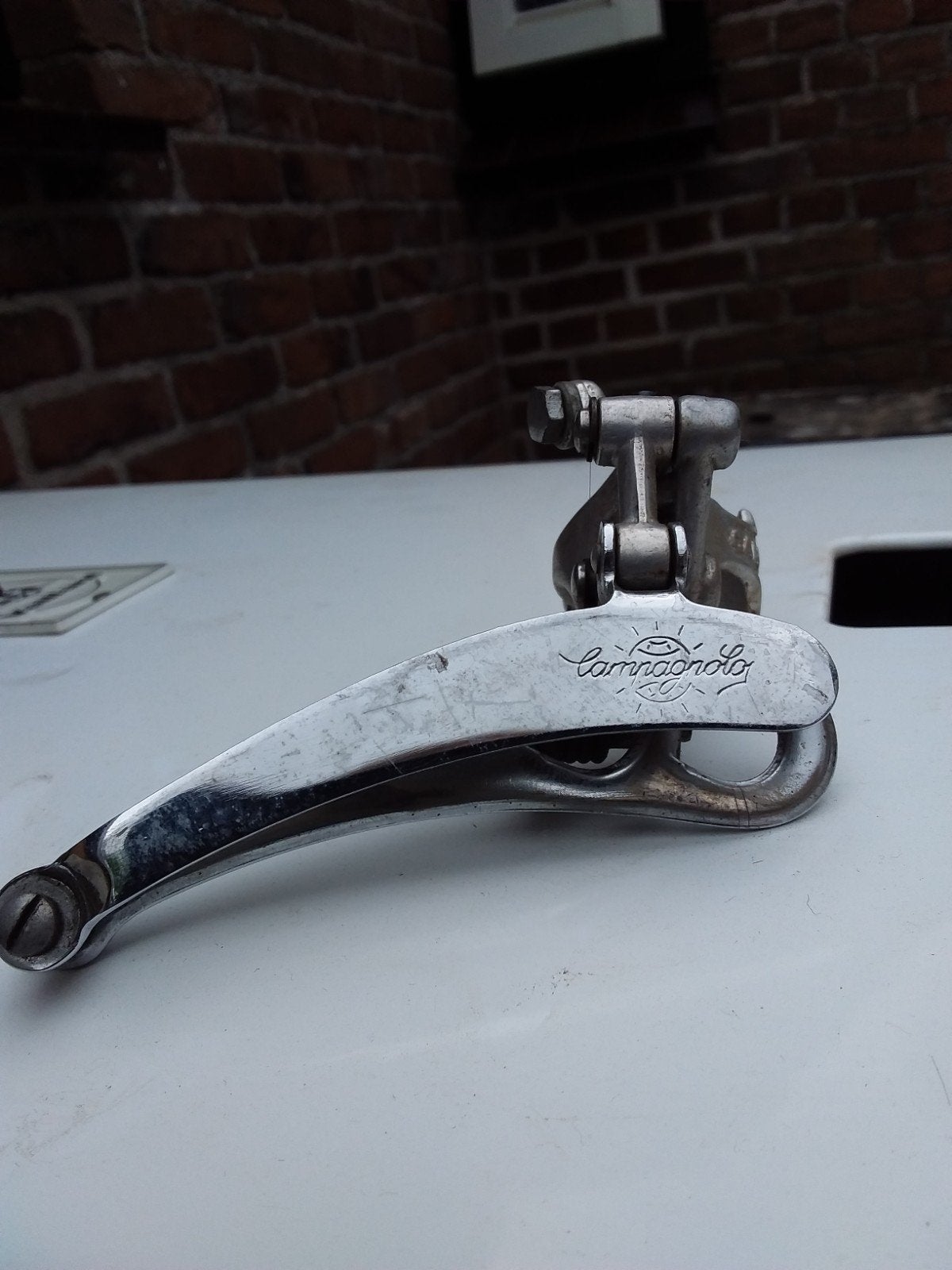 Retro Campagnolo voor derailleur, Ophalen of Verzenden