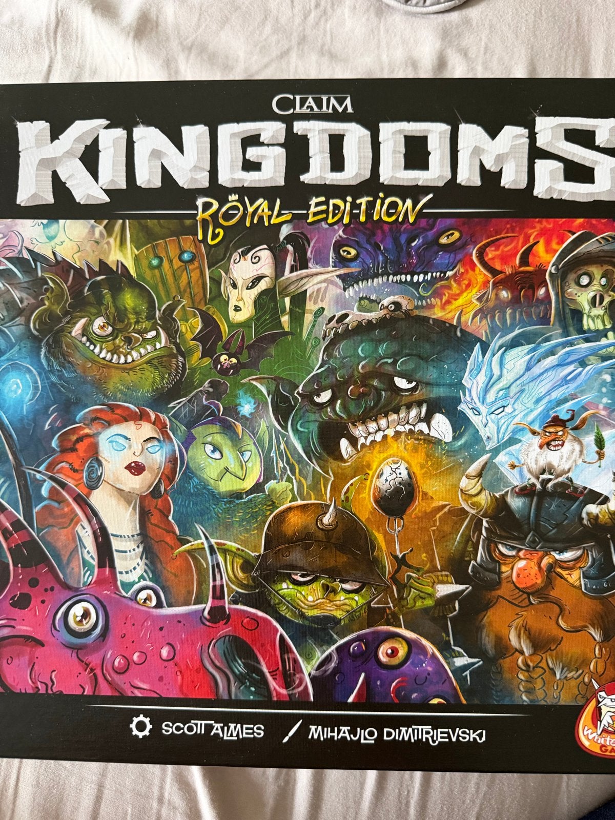 Claim Kingdoms Royal Edition bordspel, Een of twee spelers, Ophalen, Zo goed als nieuw
