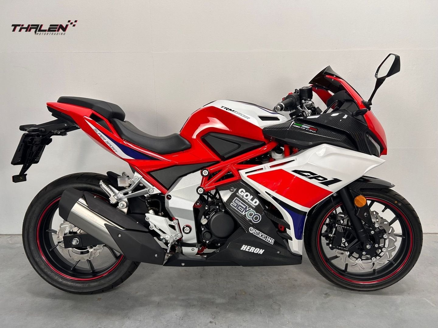 TRMOTOR GP 1 125cc A1 Rijbewijs  12mnd garantie.  (bj 2024), Bedrijf, Onbekend, Super Sport, 124 cc