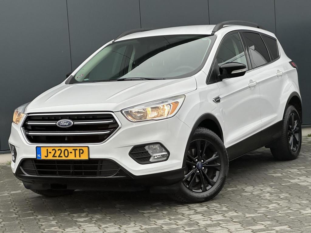 Ford Kuga 1.5 EcoBoost 2018 Nieuw Model - Automaat - Camera, Auto's, Ford, Stof, 179 pk, Wit, 14 km/l
