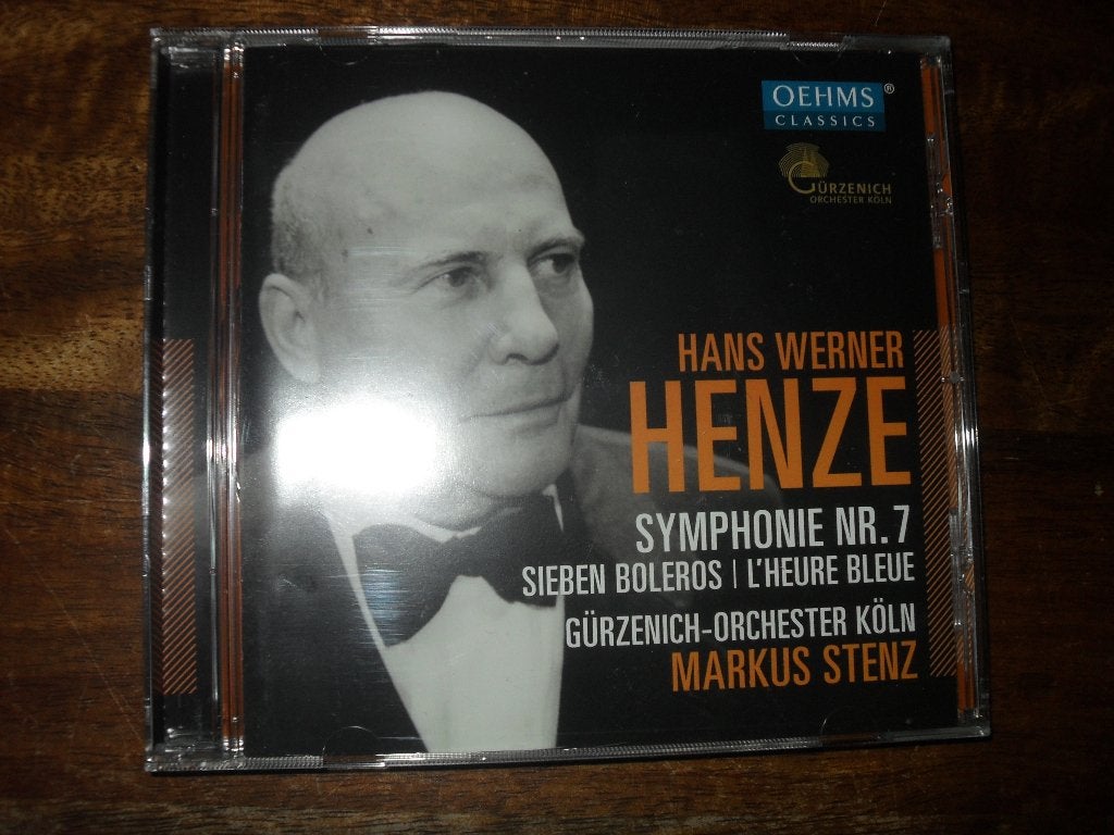 CD HANS WERNER HENZE-SYMFONIE 7, Ophalen of Verzenden, Modernisme tot heden, Zo goed als nieuw, Orkest of Ballet