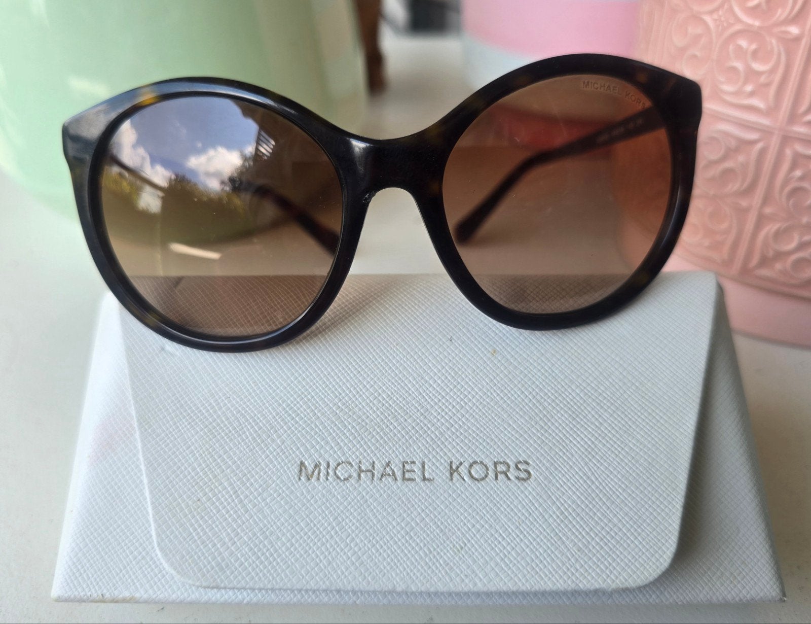 Michael Kors Island Tropics MK 2034 zonnebril, Ophalen of Verzenden, Zo goed als nieuw, Overige merken