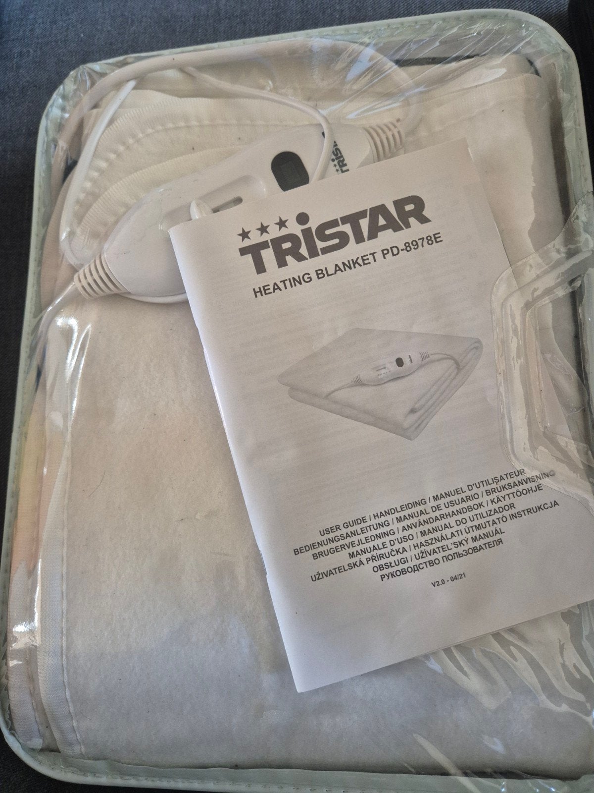 Tristar Elektrische Deken PD-8978E - Nieuw in verpakking, Ophalen of Verzenden, Zo goed als nieuw