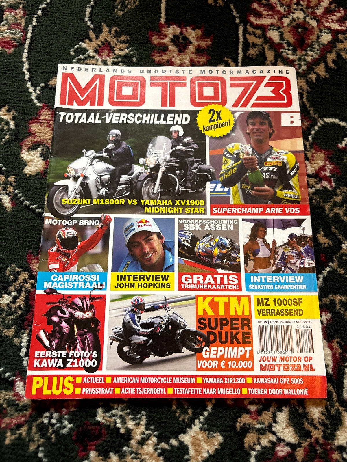 Moto 73 Motor Magazine - Editie 19, 2006, Ophalen of Verzenden, Gelezen, Algemeen