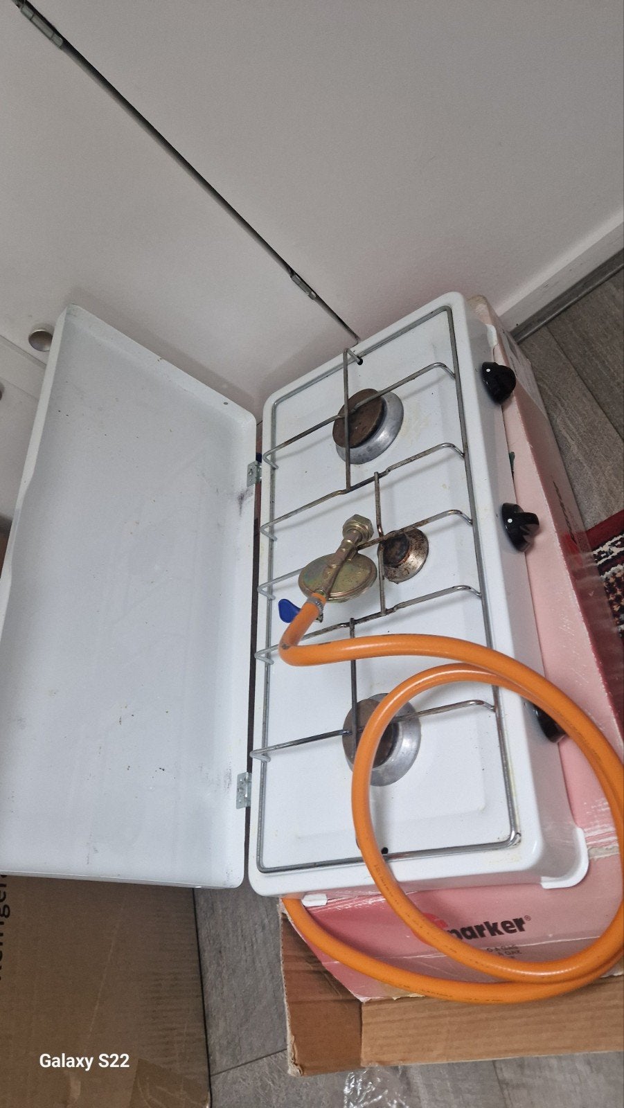 campings gas fornuis., Ophalen, Gebruikt