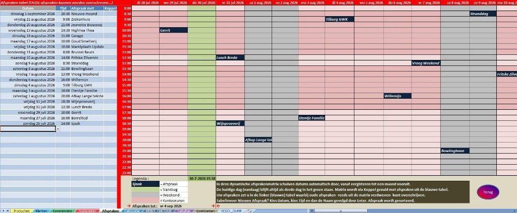 Excel wensen? Creatie op basis van "no cure - no pay", Vacatures, Vacatures | Automatisering en ICT, Variabele uren, HBO, Vanaf 10 jaar