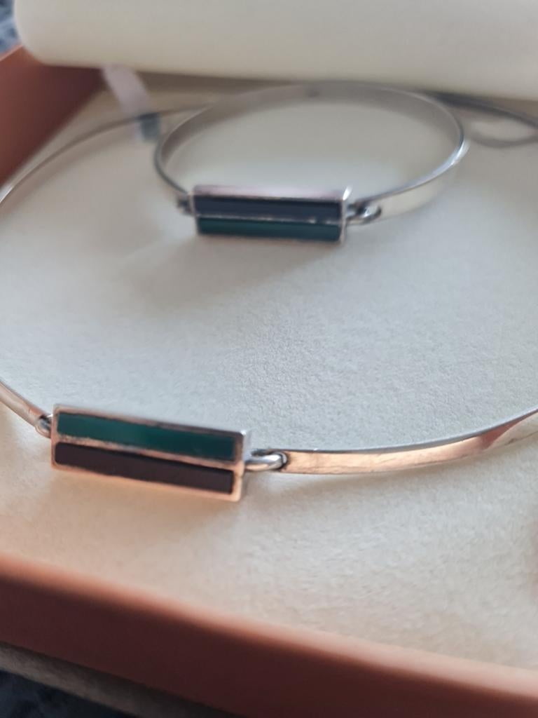 Juweliers sieraad: Armband en halsketting set, Ophalen of Verzenden, Zo goed als nieuw, Zilver, Zilver
