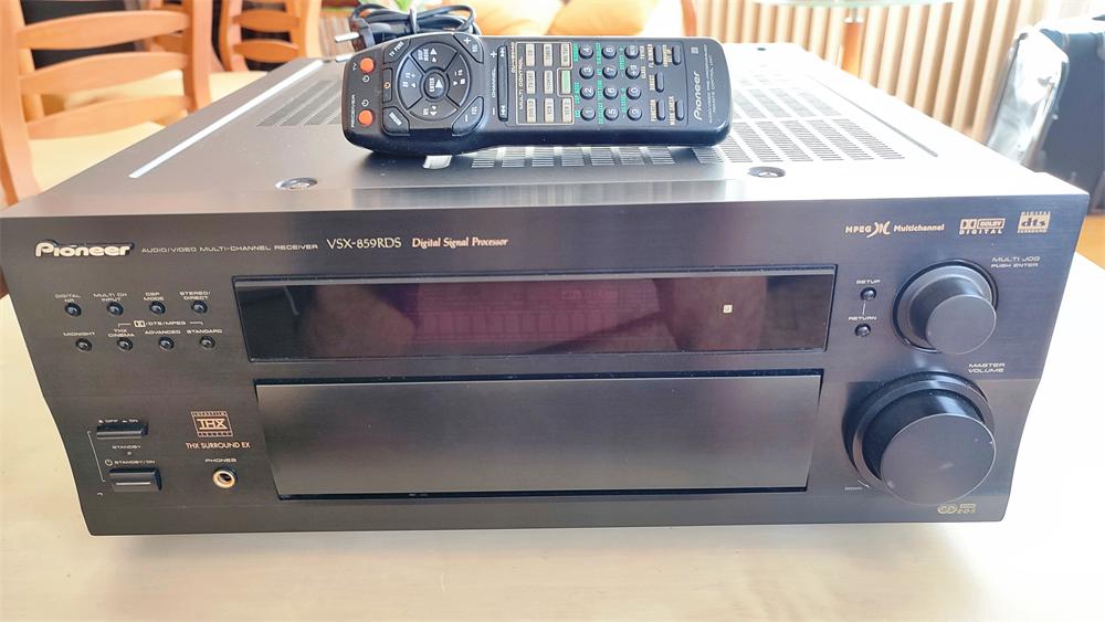 18Kg Kwaliteit PIONEER VSX-859RDS, Ophalen, Zo goed als nieuw, 120 watt of meer, Pioneer