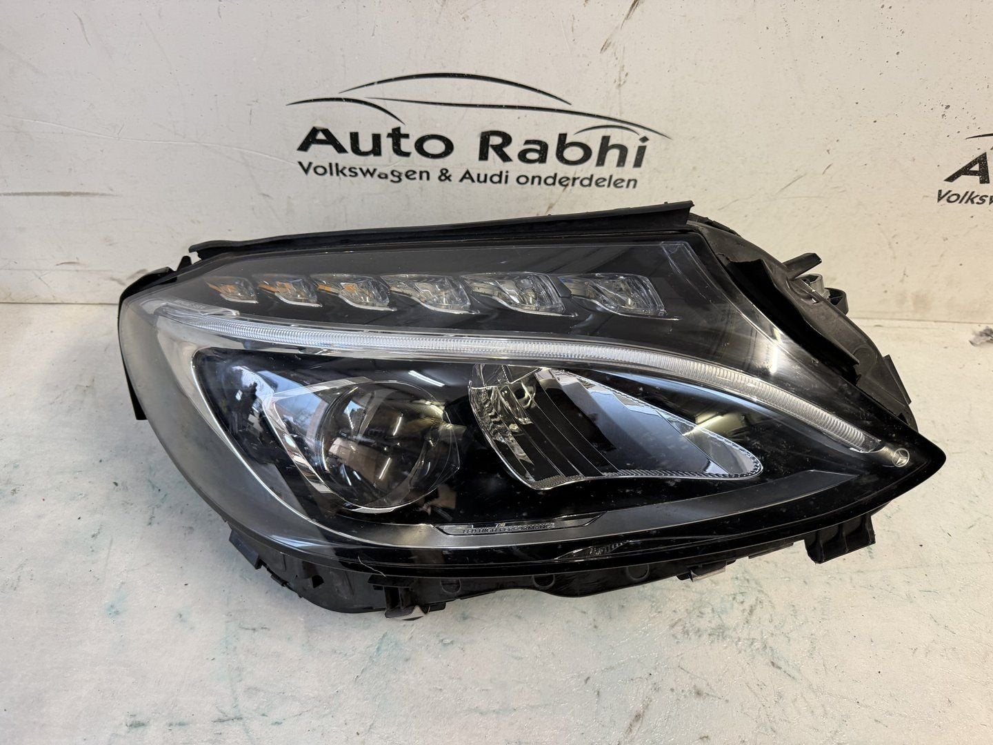 MERCEDES W205 C KLASSE LED HP KOPLAMP RECHTS A2058200661, Gebruikt, -, -, Ophalen of Verzenden