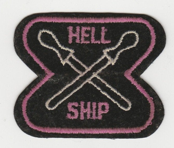 Patch Hell Ship, Hobby en Vrije tijd, Kledingapplicaties en Hotfix, Verzenden, Zo goed als nieuw