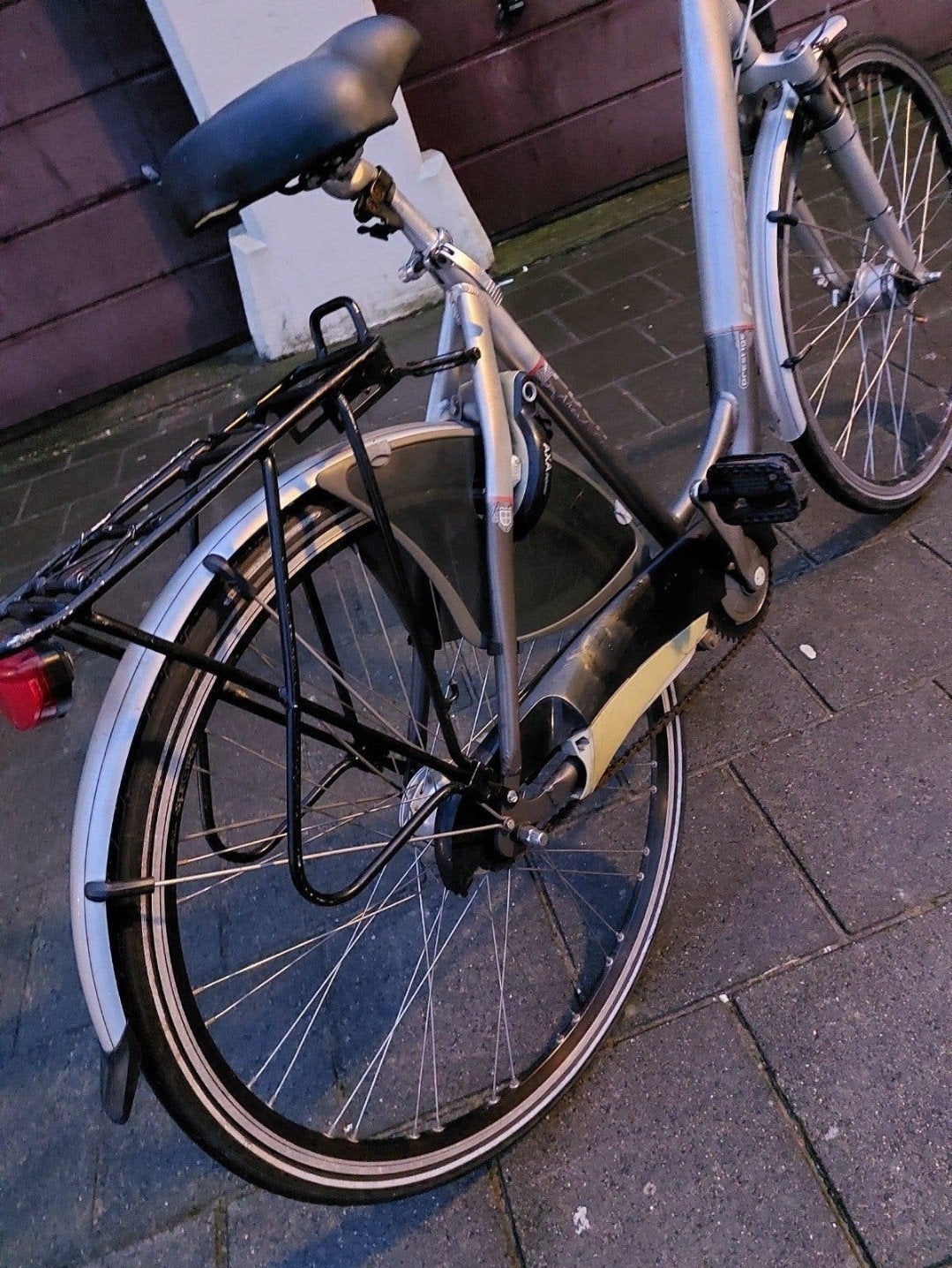 damesfiets  met voorvorkverring, Ophalen, Gebruikt, Overige merken