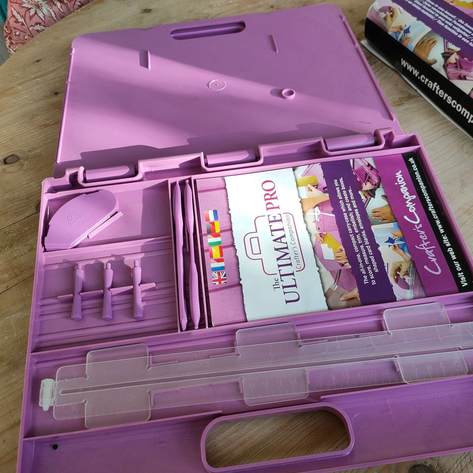 Crafter's Companion The Ultimate Pro knutselset, Geschikt voor snijden, Verzenden, Zo goed als nieuw, Kunststof