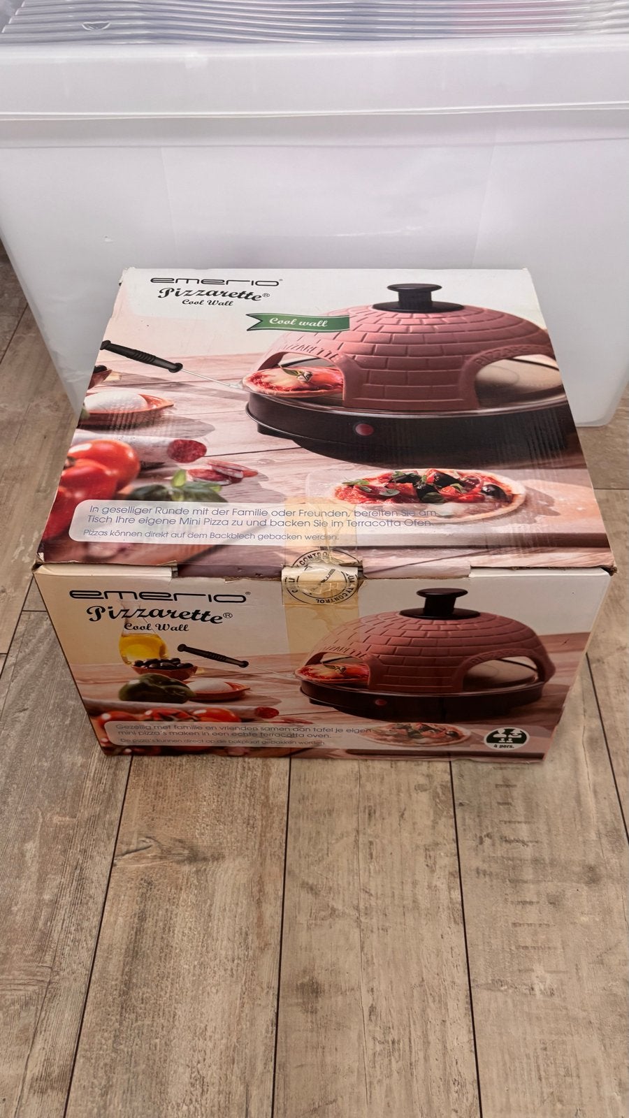 Emerio Pizzarette Cool Wall - Zo goed als nieuw, Overige merken, Pizzaoven, Ophalen of Verzenden, Zo goed als nieuw