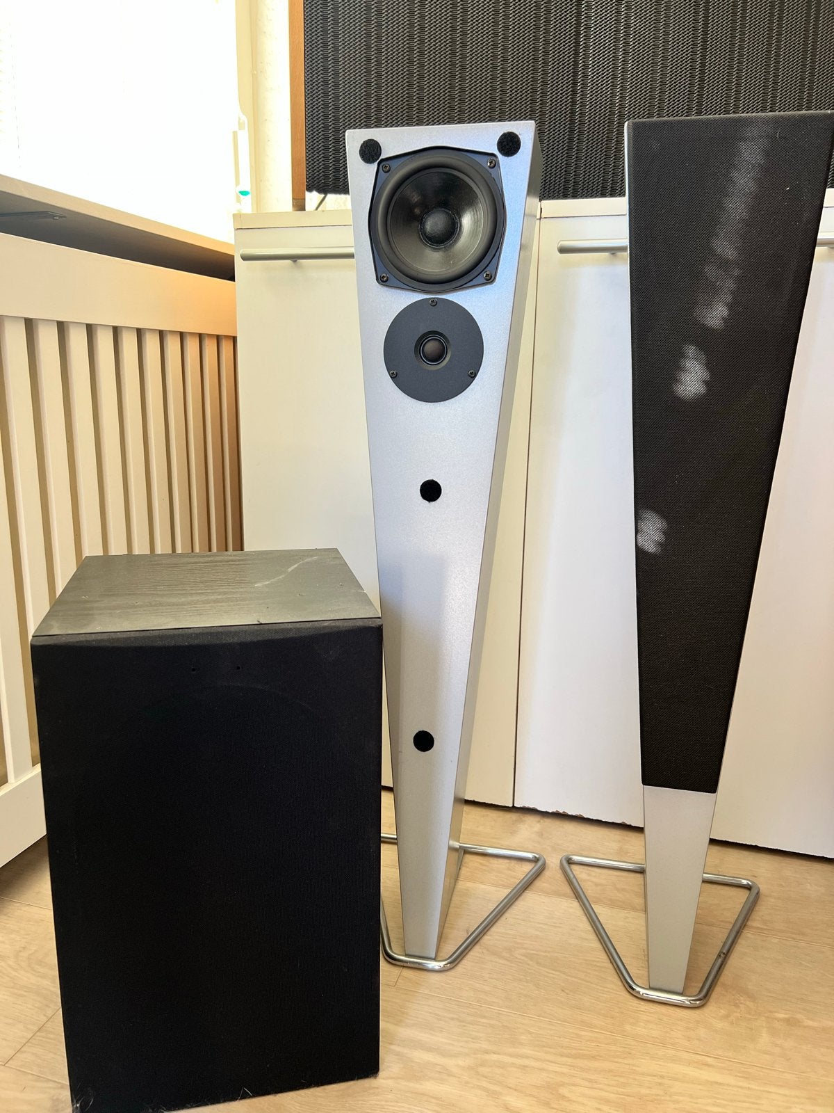 Duson Vloerstaande Luidsprekers met Mirage Subwoofer, Audio, Tv en Foto, Overige merken, Vloerstaande luidspreker, Gebruikt, Ophalen of Verzenden