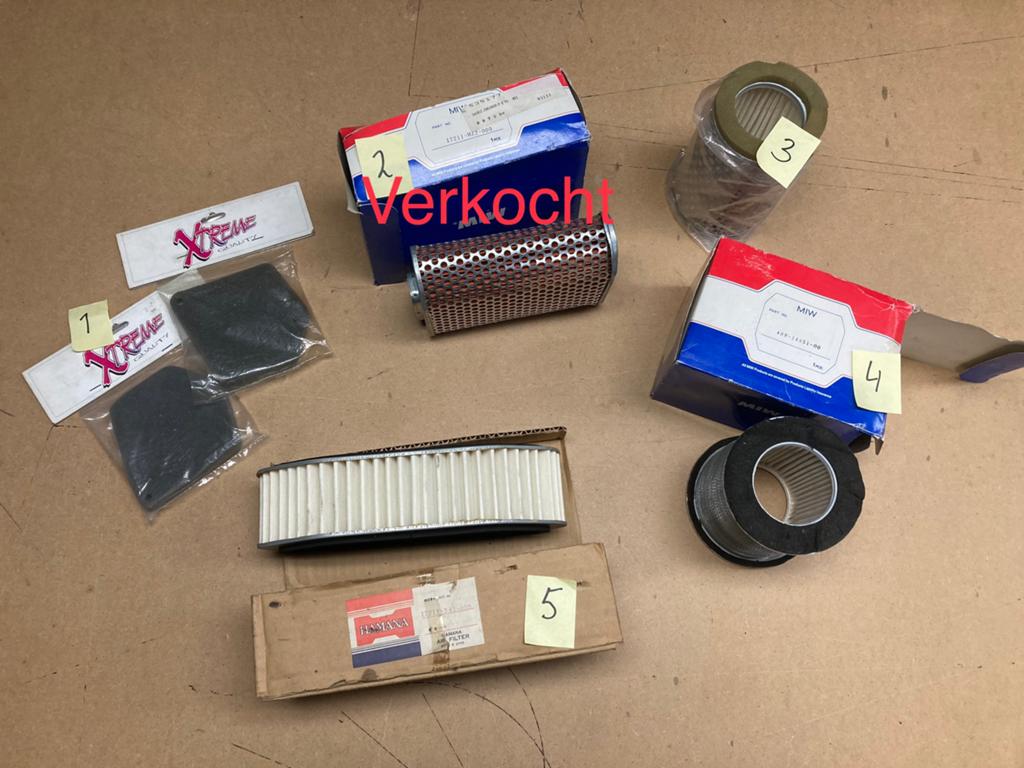 Nieuw (NOS) luchtfilters diversen motormerken en types, Motoren, Ophalen of Verzenden, Nieuw