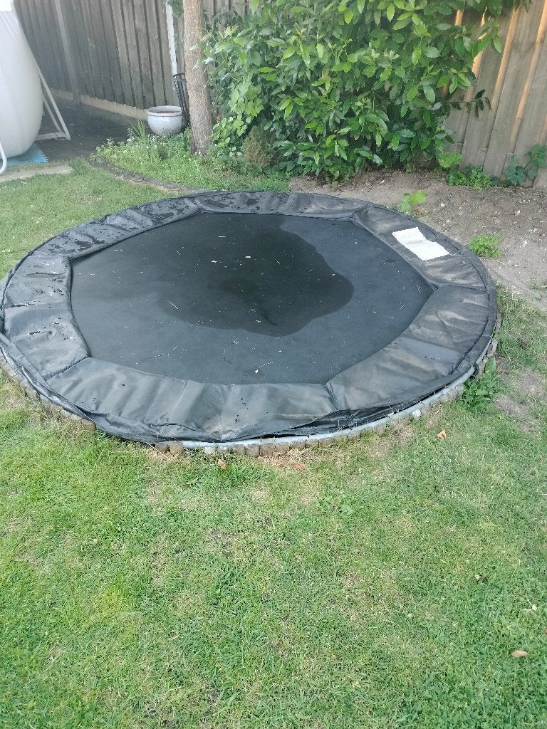Trampoline 2,5 mtr, Ophalen, Gebruikt
