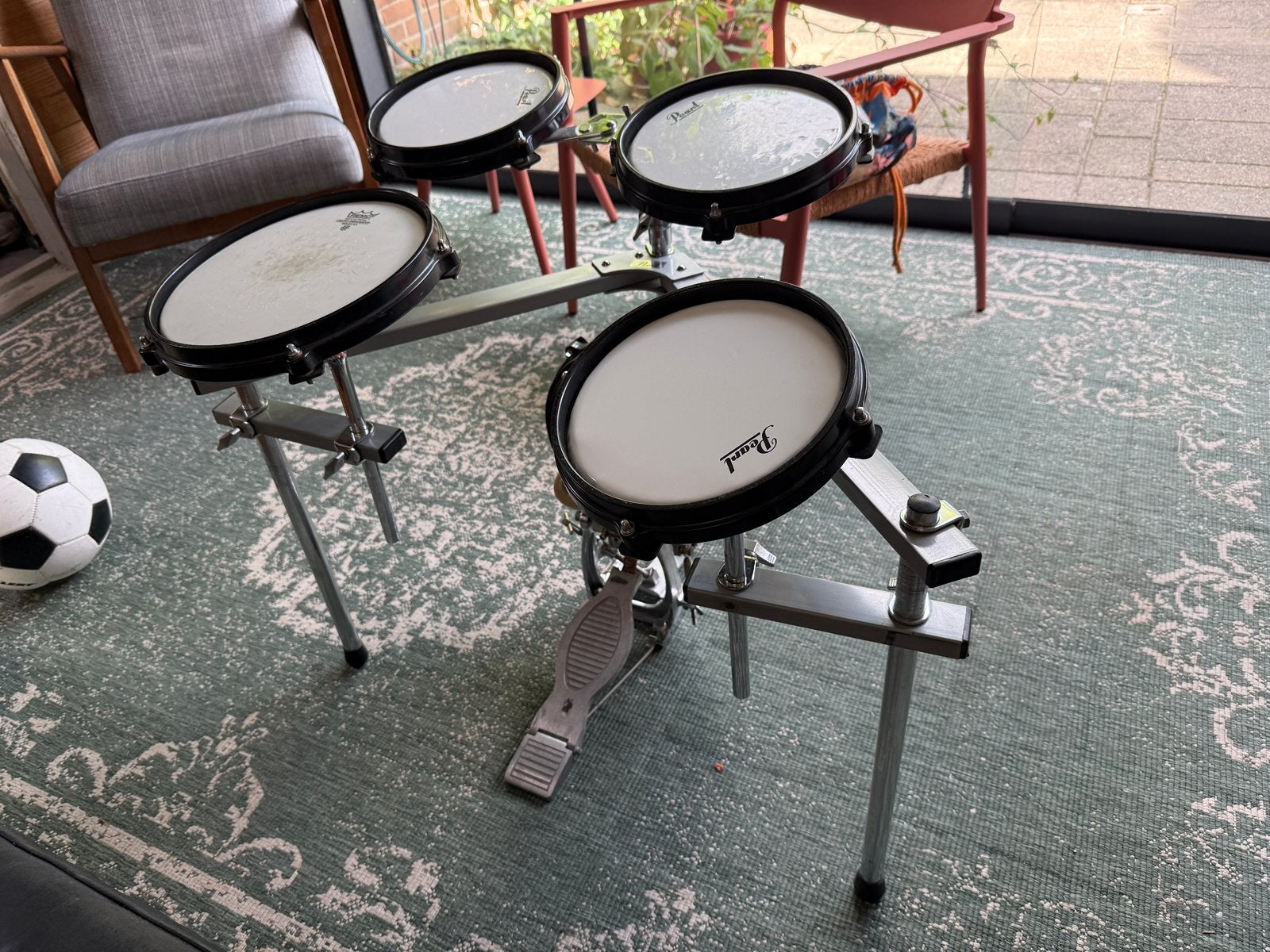 Oefenpad drumstel, Ophalen, Gebruikt, Pearl