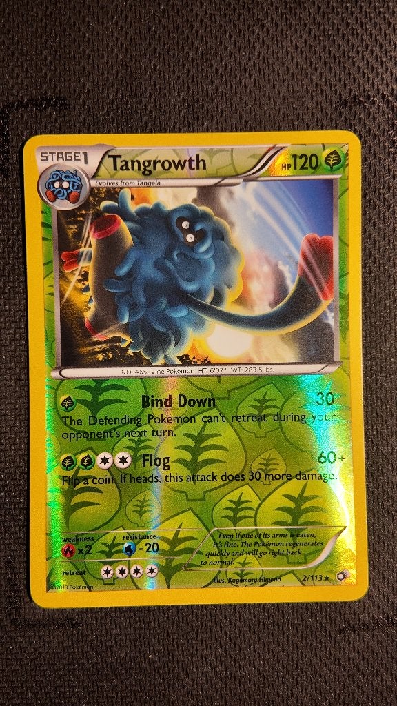 Tangrowth 2 Legendary Treasures | Pokemon kaart, Ophalen, Zo goed als nieuw, Losse kaart, Foil