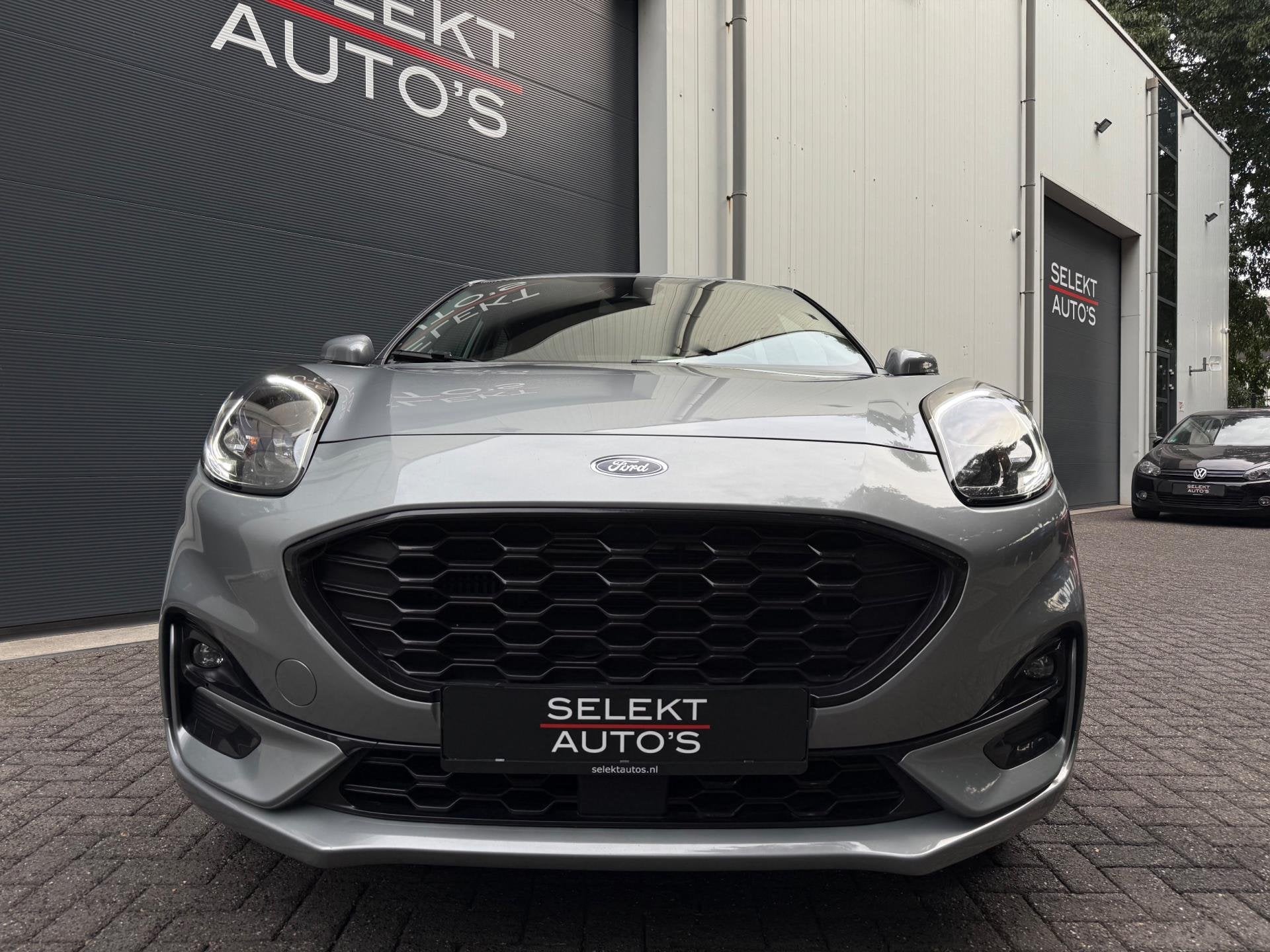 Ford Puma 1.0 EcoBoost Hybrid ST-Line 125 Pk Navigatie/LED/C, Auto's, Ford, Voorwielaandrijving, Zwart, Origineel Nederlands, Bedrijf