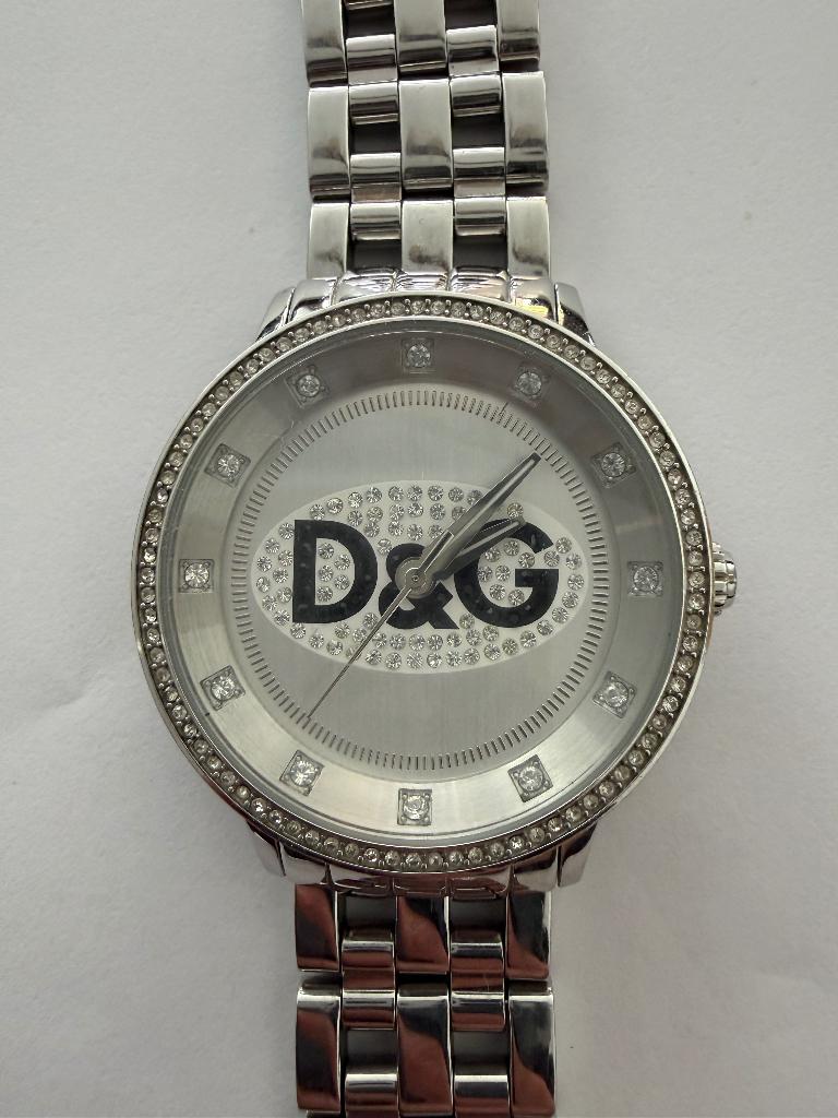 Dames horloge D&G, Sieraden, Tassen en Uiterlijk, Horloges | Dames, Staal, Polshorloge, Ophalen of Verzenden, Zo goed als nieuw