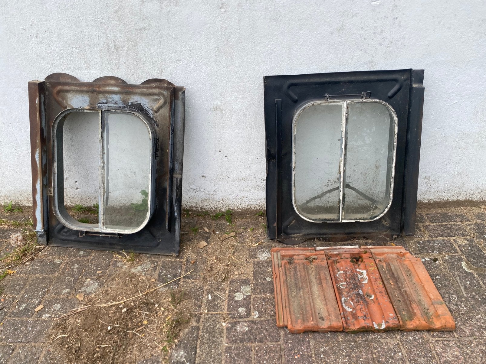 Authentieke dakramen van oude boerderij, Ophalen, Gebruikt, Dakraam, Minder dan 80 cm
