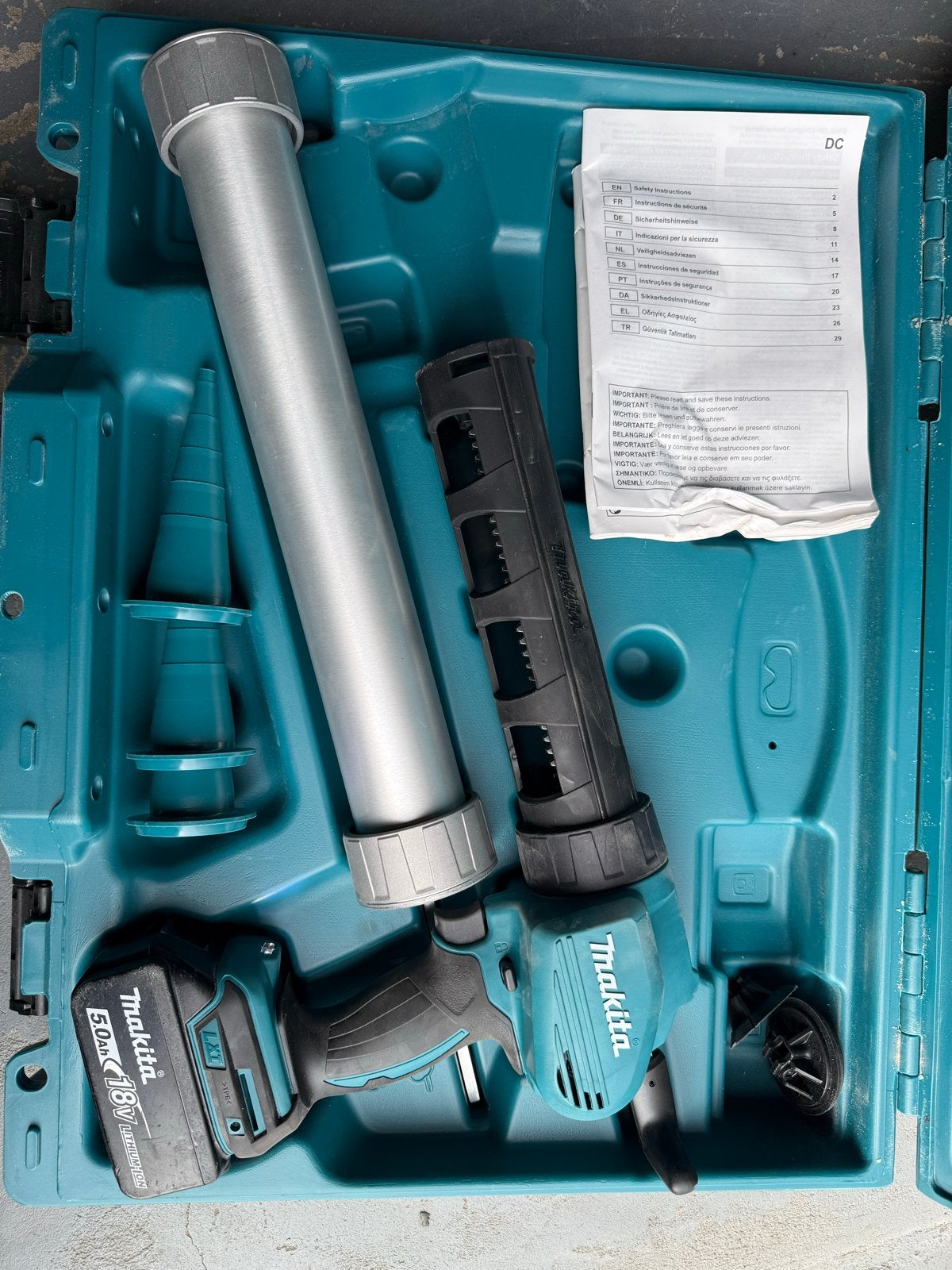 Makita Kitpistool, Accu en Accessoires, Ophalen of Verzenden, Zo goed als nieuw