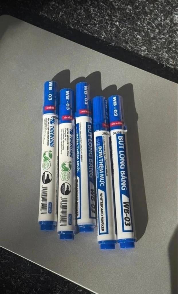 Whiteboard Marker in Blue (Set 5), Ophalen of Verzenden