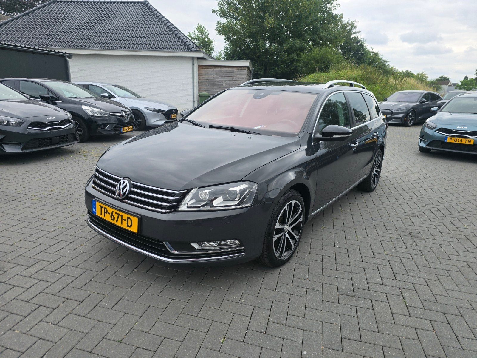 Volkswagen Passat 1.4 TSI 160pk BMT 7-DSG 2014 Grijs, Stof, Beige, 4 cilinders, 160 pk