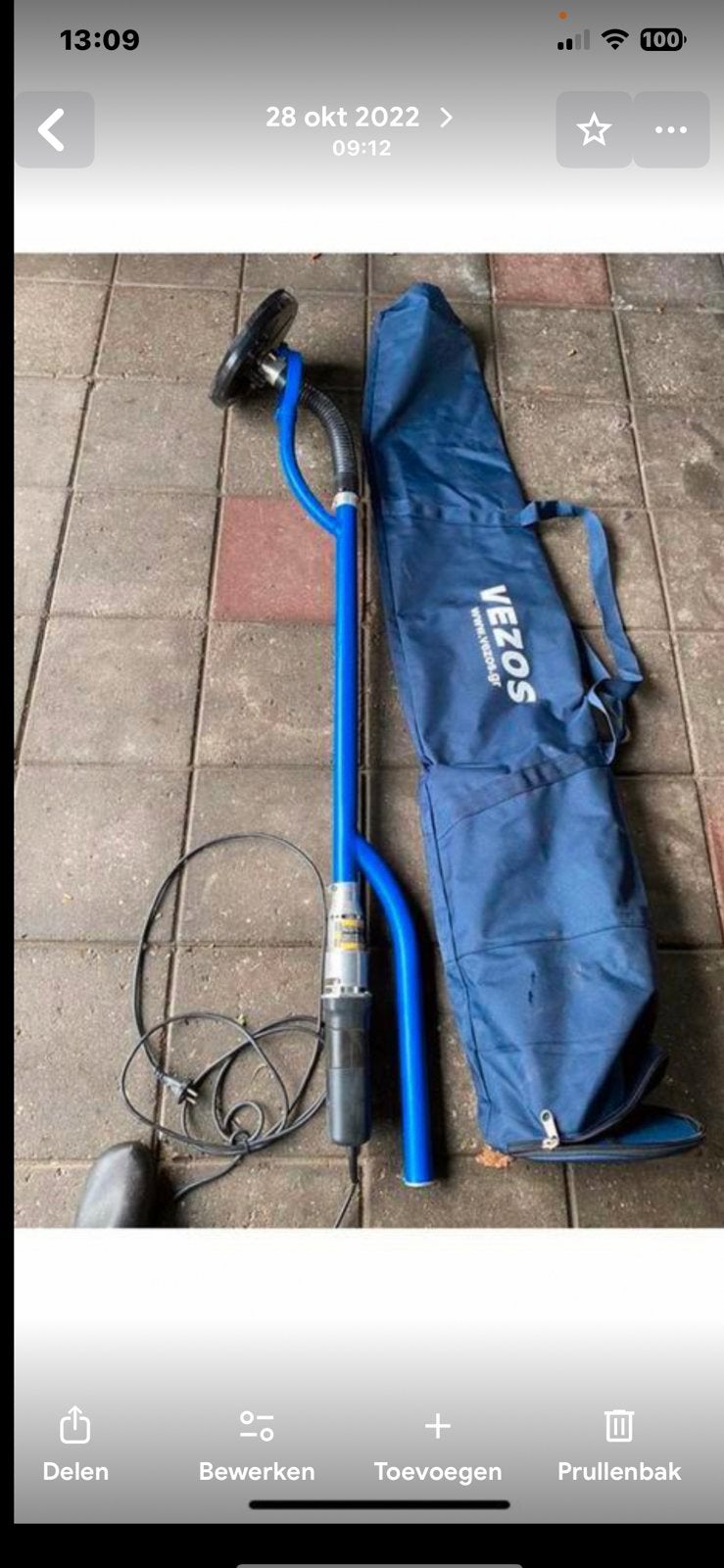 Plafon &wand schuurmachine, Ophalen of Verzenden, Nieuw, 600 tot 1200 watt, Vlakschuurmachine