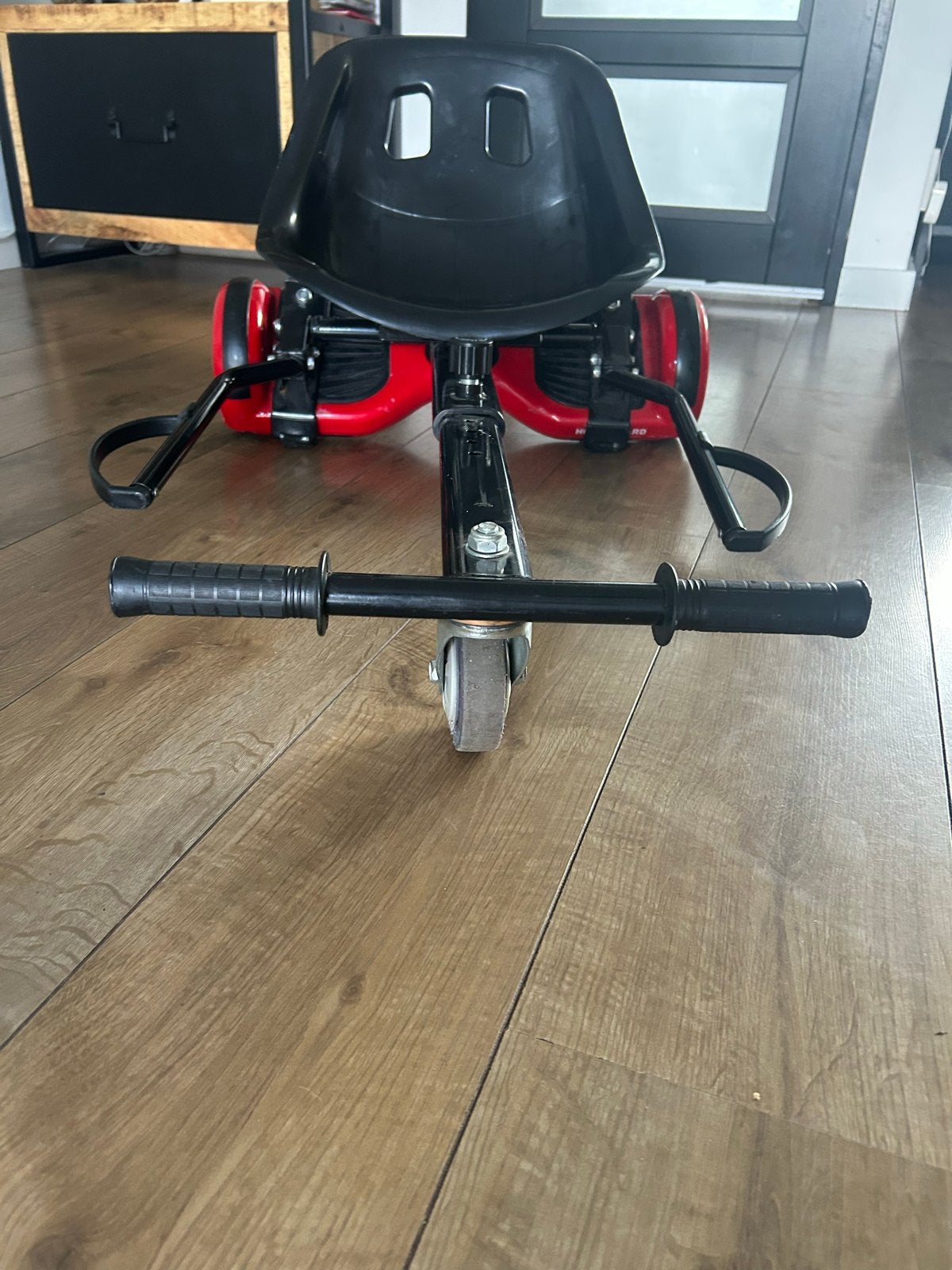 Hoverboard met zitje - Rood/Zwart, Kinderen en Baby's, Ophalen, Gebruikt, Overige typen