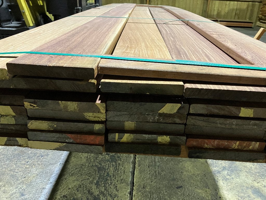 vlonderplanken-planken-schutting-Hardhout-Cumaru-27x185mm, Ophalen, Nieuw, Hout