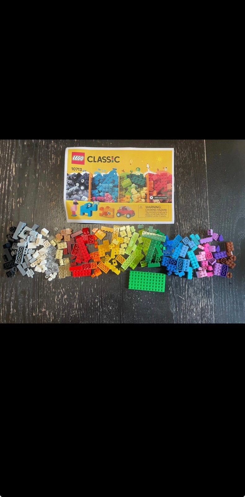 Lego Classic set 10713, Overige thema's, Lego, Ophalen of Verzenden, Zo goed als nieuw