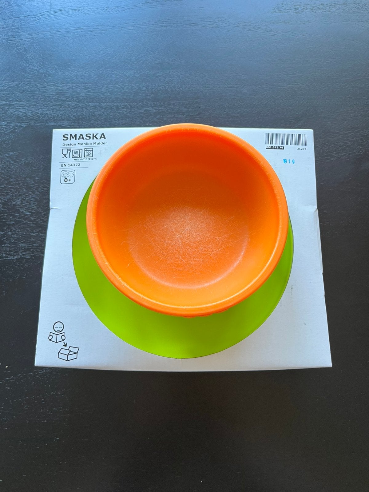Ikea bakjes en borden 3 kleuren, Ophalen of Verzenden, Zo goed als nieuw