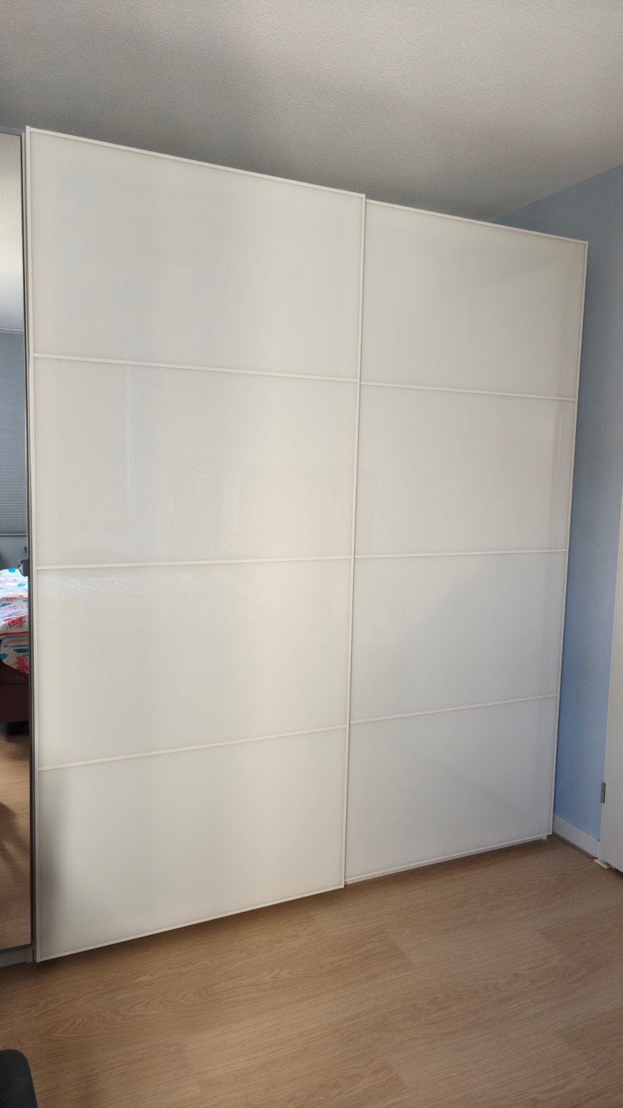 IKEA pax Farvik schuifdeuren incl hardware, Ophalen, Zo goed als nieuw, Glas, 200 cm of meer