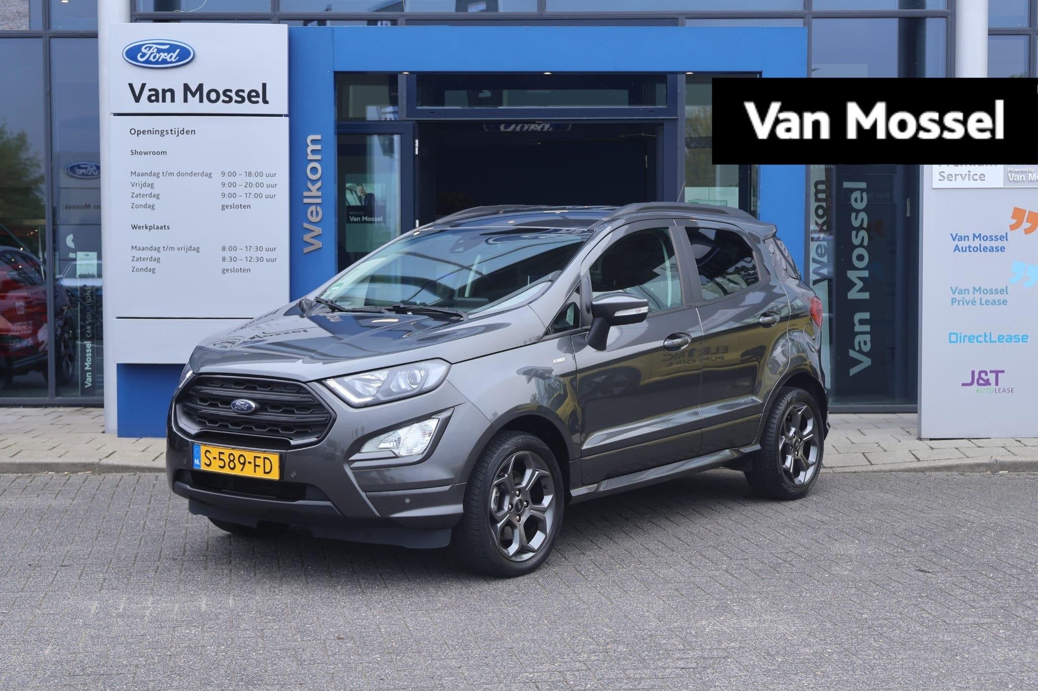 Ford EcoSport 1.0 EcoBoost ST-Line | Cruise Control | Achter, Auto's, Voorwielaandrijving, 12 maanden, 125 pk, Gebruikt