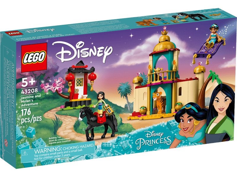 LEGO Disney 43208 – Jasmine and Mulan's Adventure, Kinderen en Baby's, Speelgoed | Duplo en Lego, Ophalen, Nieuw, Disney, Complete set
