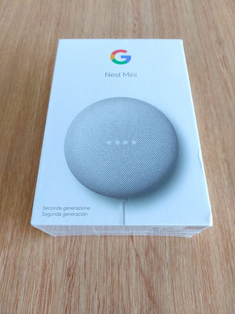Google Nest Mini 2e generatie geseald, Slimme speaker, Google, Nieuw, Ophalen of Verzenden
