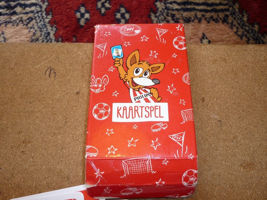 Leuke kaartspel met PHOXY erop in goede staat, Verzamelen, Ophalen of Verzenden, Zo goed als nieuw, PSV, Overige typen