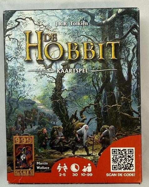 Hobbit Kaartspel J.R.R. Tolkien 999 Games Compleet NL, Coolsingel 104, 3011 AG Rotterdam, Netherlands, Verzenden, Een of twee spelers