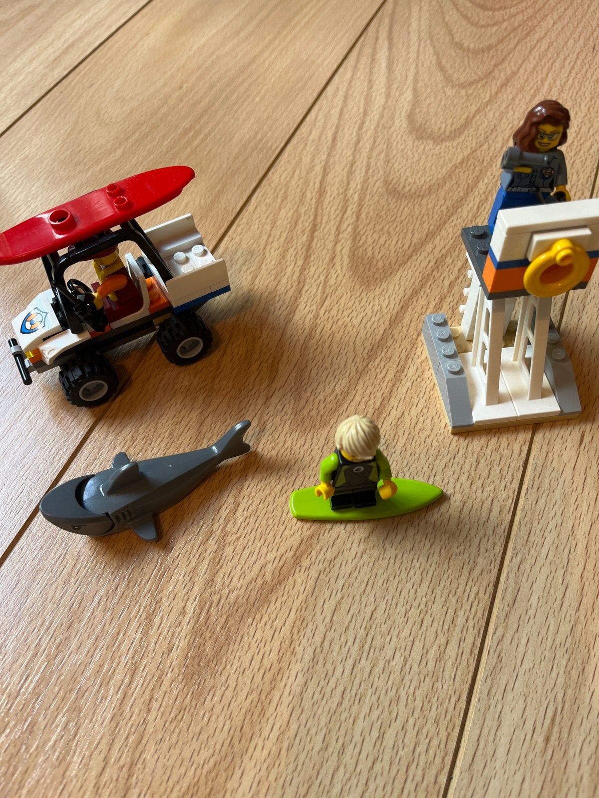 Lego City 60163 Kustwacht Starterset met minifiguren, City, Lego, Ophalen of Verzenden, Zo goed als nieuw