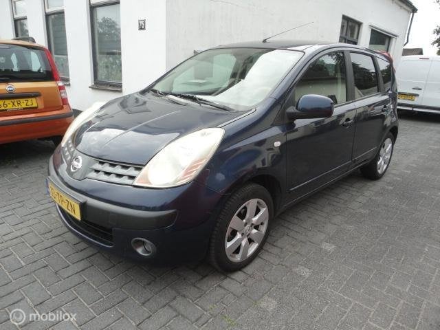 Nissan Note 1.6 Acenta nwe apk, Auto's, Nissan, Bedrijf, Te koop, Note, ABS, Airbags, Airconditioning, Alarm, Boordcomputer, Centrale vergrendeling
