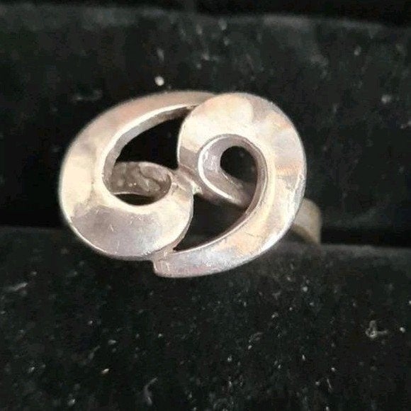 Zilveren 925 ring met sterrenbeeld Kreeft. 4 gram., Ophalen of Verzenden, Zilver, Pandora