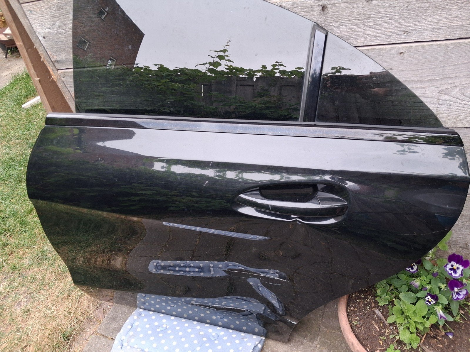 Mercedes CLA200 linkerachterdeur met schade., Gebruikt, 3059WC, Deur, Mercedes-Benz