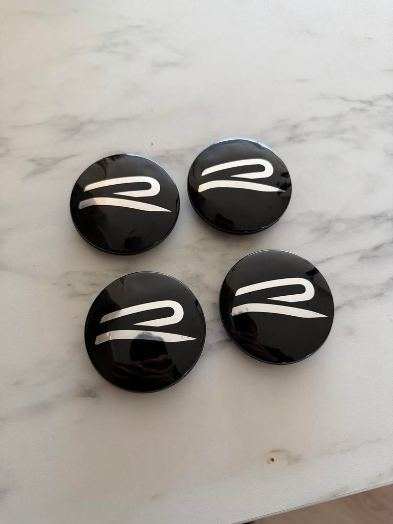 Originele VW R Naafdoppen - Set van 4, Ophalen of Verzenden, Gebruikt