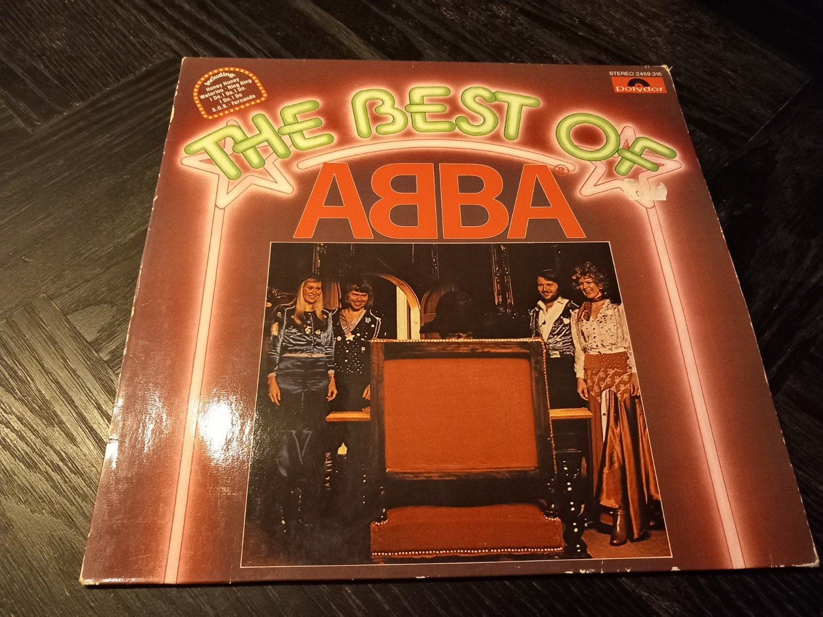 ABBA - The Best Of ABBA LP (Polydor), LP, Gebruikt, Pop, Ophalen of Verzenden