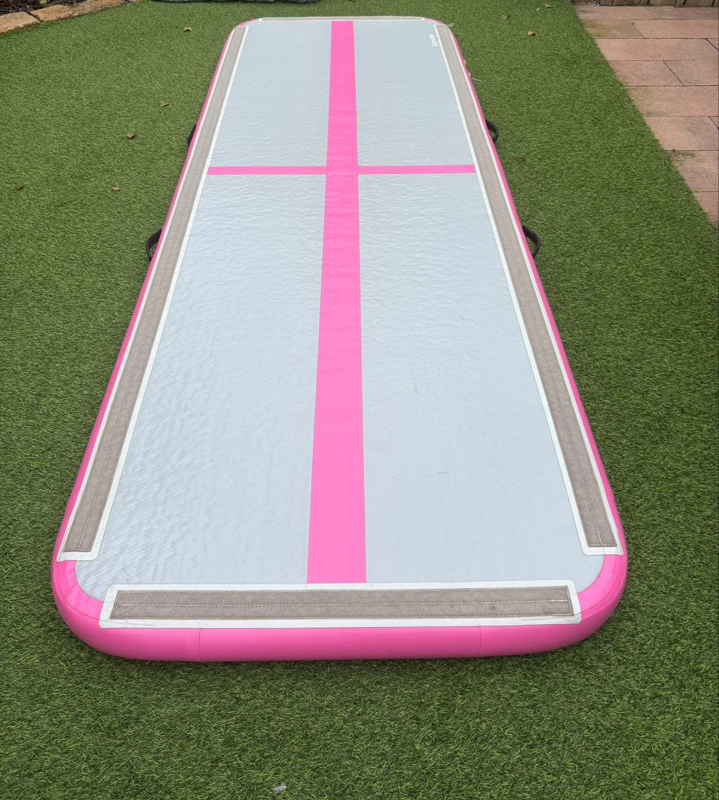 SportsDWF AirTrack Factory Airtrack Roze/Grijs, Kindermaat 122 t/m 140, Ophalen of Verzenden, Zo goed als nieuw, Materiaal
