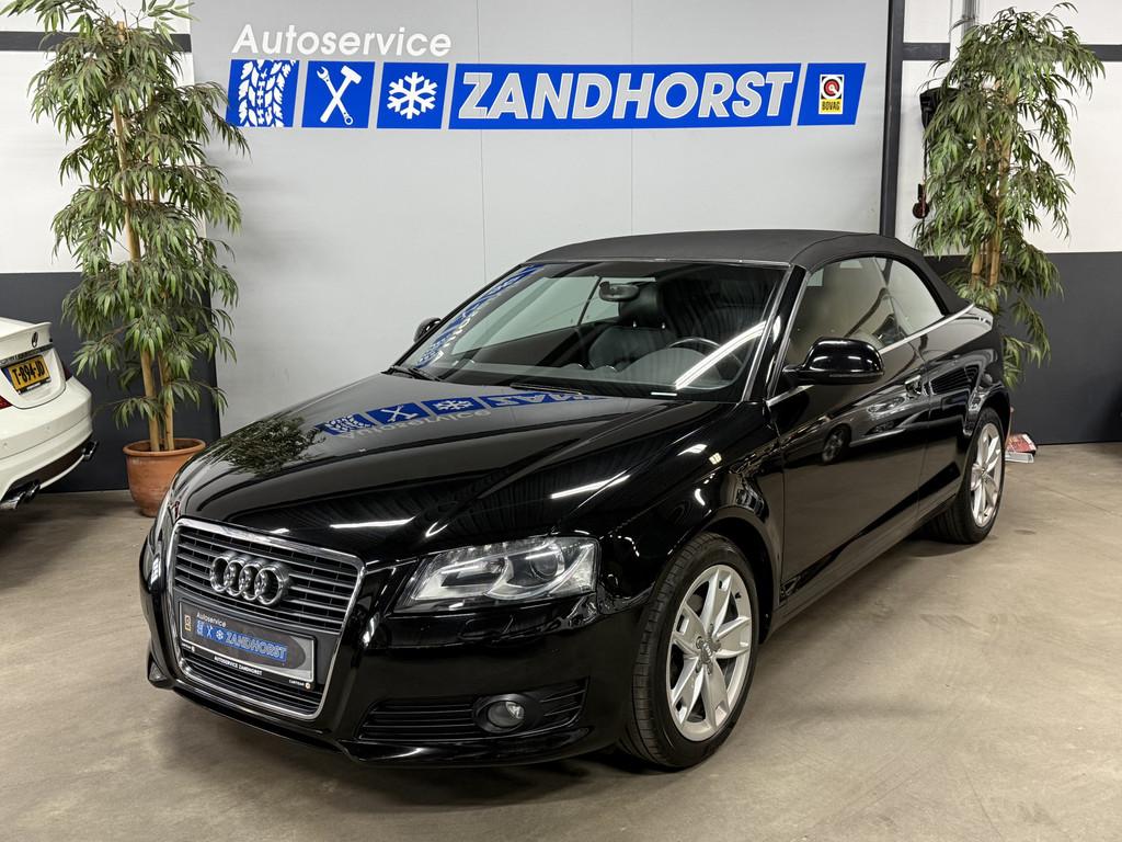 Audi A3 Cabriolet 1.8 TFSI Attraction // Leer // Ecc // LM v, Voorwielaandrijving, Euro 5, 15 km/l, Gebruikt