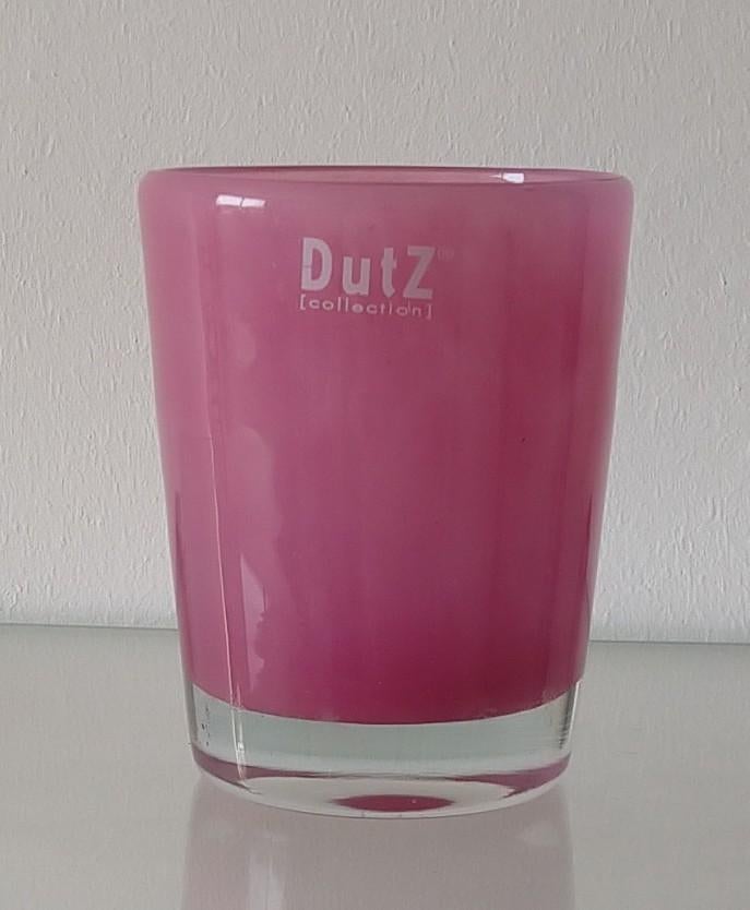 DUTZ windlicht, mondgeblazen Unica glas, volgnr 39, Overige materialen, Overige kleuren, Ophalen of Verzenden, Zo goed als nieuw