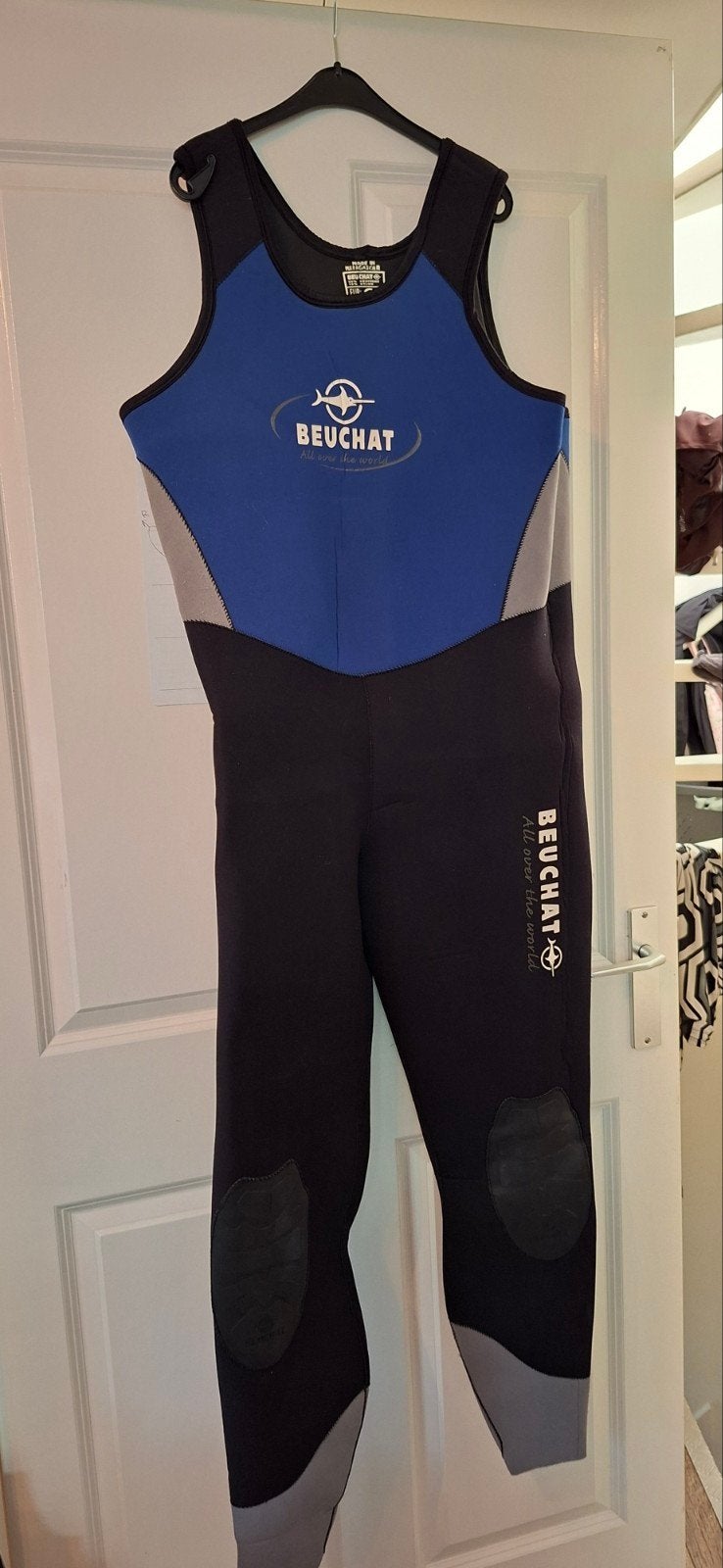 Beuchat Long John Wetsuit Broek Duikpak maat XXL USA/EUR 6, Ophalen of Verzenden, Gebruikt, Duikpak