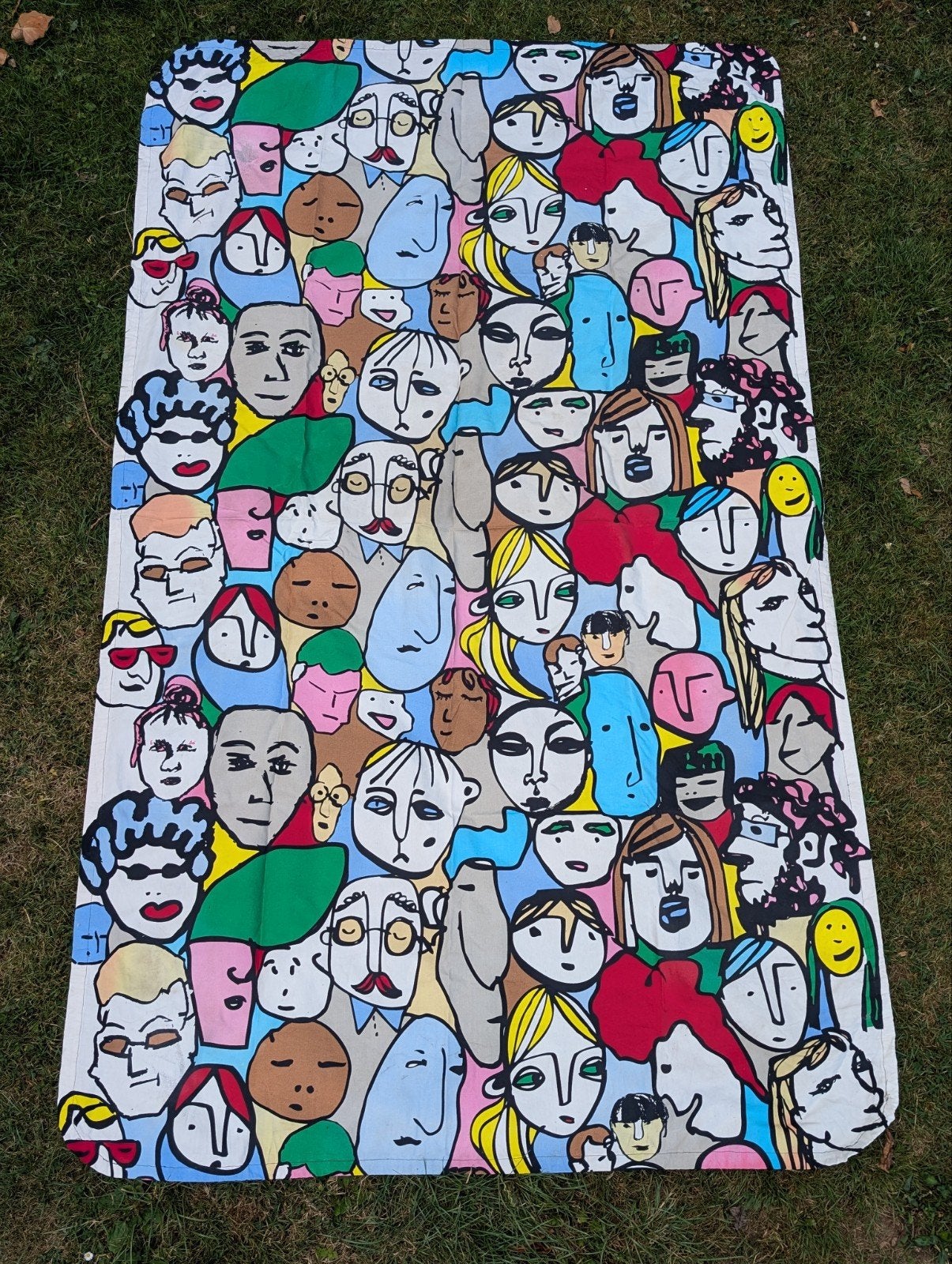 Keith Haring Ikea stof, Ophalen of Verzenden, Katoen, 30 tot 200 cm, 120 cm of meer